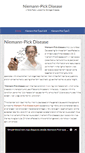 Mobile Screenshot of niemann-pickdisease.com